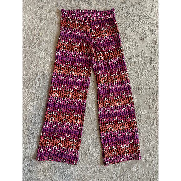 Trina Turk Women's Pants Echo Chain Wide Leg Swim Cover Up Sz. Medium - Picture 6 of 6